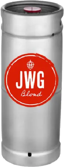 Een fles JWG, uit het schap in de winkel in Bathmen