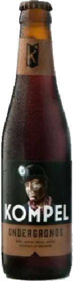Een fles Kompel, uit het schap in de winkel in Bathmen
