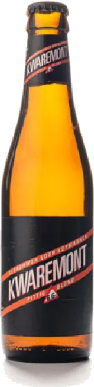 Een fles Kwaremont, uit het schap in de winkel in Bathmen