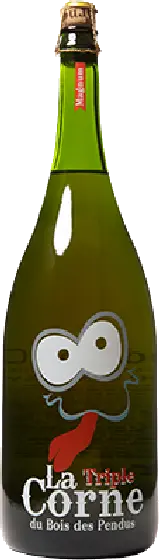 Een fles La Corne, uit het schap in de winkel in Bathmen