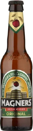 Een fles Magners, uit het schap in de winkel in Bathmen