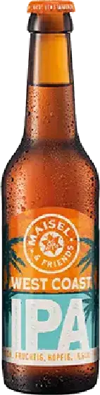 Een fles Maisel, uit het schap in de winkel in Bathmen