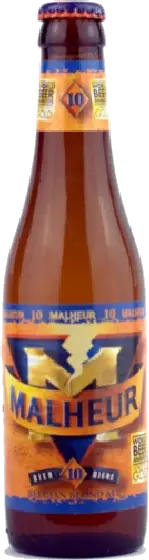Een fles Malheur Blond, uit het schap in de winkel in Bathmen