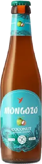 Een fles Mongozo, uit het schap in de winkel in Bathmen