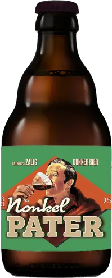 Een fles Nonkel, uit het schap in de winkel in Bathmen