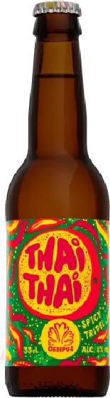 Een fles Oedipus, uit het schap in de winkel in Bathmen