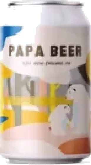Een fles Papa, uit het schap in de winkel in Bathmen