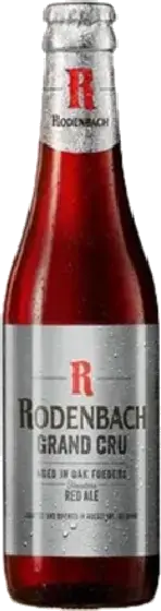 Een fles Rodenbach, uit het schap in de winkel in Bathmen