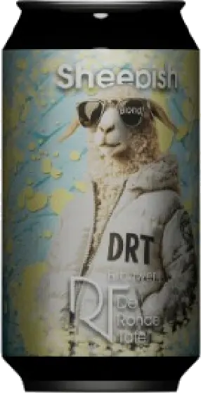 Een fles Sheepish, uit het schap in de winkel in Bathmen