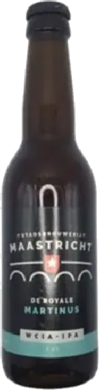 Een fles Stadsbrouwerij Maastricht, uit het schap in de winkel in Bathmen