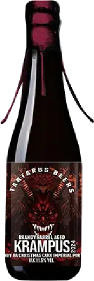 Een fles Tartarus, uit het schap in de winkel in Bathmen