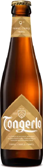 Een fles Tongerlo, uit het schap in de winkel in Bathmen