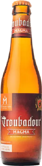 Een fles TROUBADOUR, uit het schap in de winkel in Bathmen