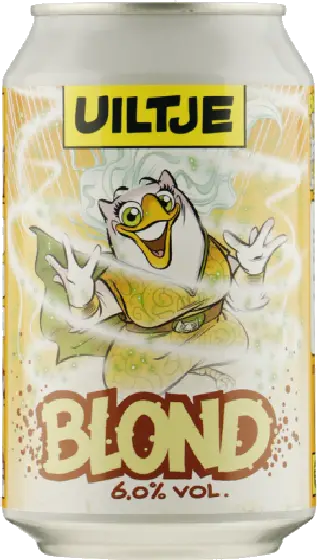 Een fles Uiltje, uit het schap in de winkel in Bathmen