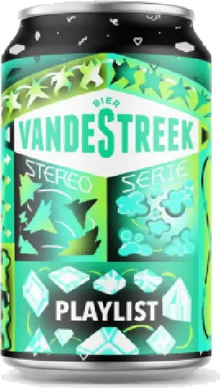 Een fles Vandestreek, uit het schap in de winkel in Bathmen