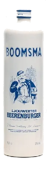 Een fles Boomsma, uit het schap in de winkel in Bathmen