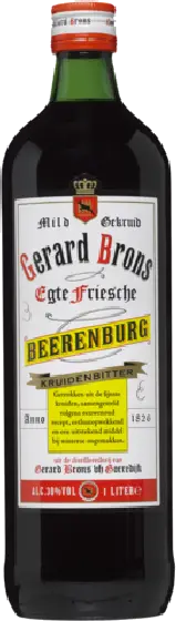 Een fles Brons, uit het schap in de winkel in Bathmen