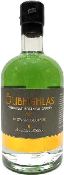Een fles Dubhghlas's, uit het schap in de winkel in Bathmen