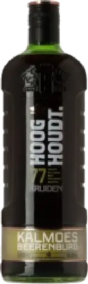 Een fles Kalmoes, uit het schap in de winkel in Bathmen