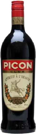 Een fles Picon, uit het schap in de winkel in Bathmen