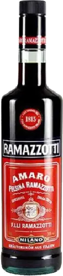 Een fles Ramazzotti, uit het schap in de winkel in Bathmen