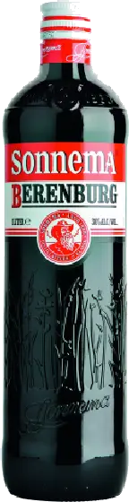 Een fles Sonnema, uit het schap in de winkel in Bathmen
