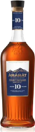 Een fles Ararat, uit het schap in de winkel in Bathmen