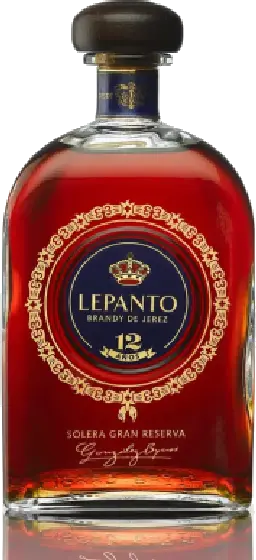 Een fles Brandy, uit het schap in de winkel in Bathmen