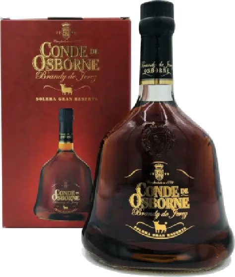 Een fles Conde, uit het schap in de winkel in Bathmen