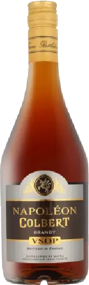 Een fles Napoleon, uit het schap in de winkel in Bathmen
