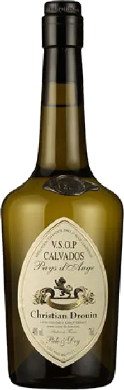 Een fles Christian Drouin, uit het schap in de winkel in Bathmen