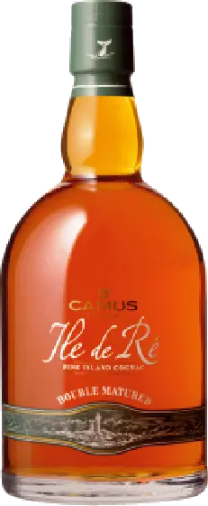 Een fles Camus, uit het schap in de winkel in Bathmen