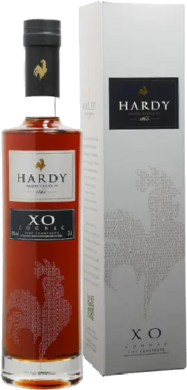 Een fles Hardy, uit het schap in de winkel in Bathmen
