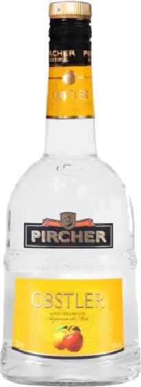 Een fles Pircher, uit het schap in de winkel in Bathmen