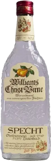 Een fles Specht, uit het schap in de winkel in Bathmen