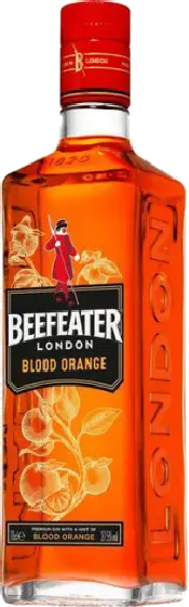 Een fles Beefeater, uit het schap in de winkel in Bathmen