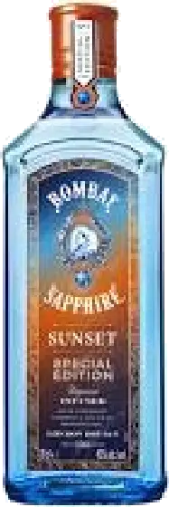 Een fles Bombay, uit het schap in de winkel in Bathmen