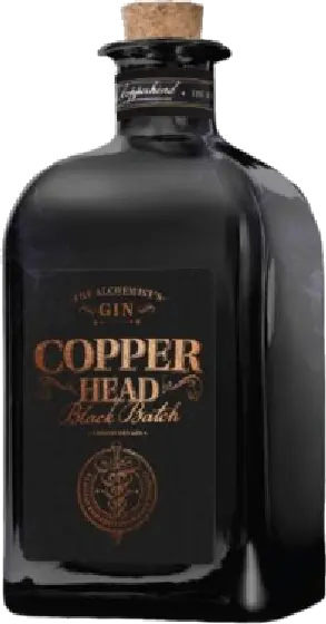 Een fles Copperhead, uit het schap in de winkel in Bathmen