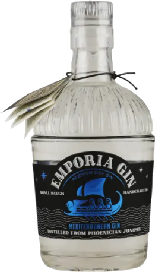 Een fles Emporia, uit het schap in de winkel in Bathmen