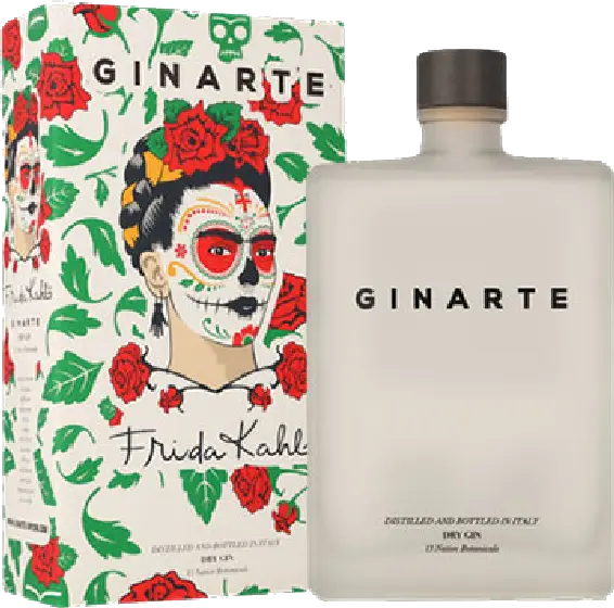 Een fles Ginarte, uit het schap in de winkel in Bathmen