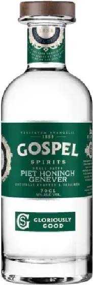Een fles Gospel, uit het schap in de winkel in Bathmen