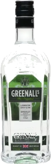 Een fles Greenall’s, uit het schap in de winkel in Bathmen