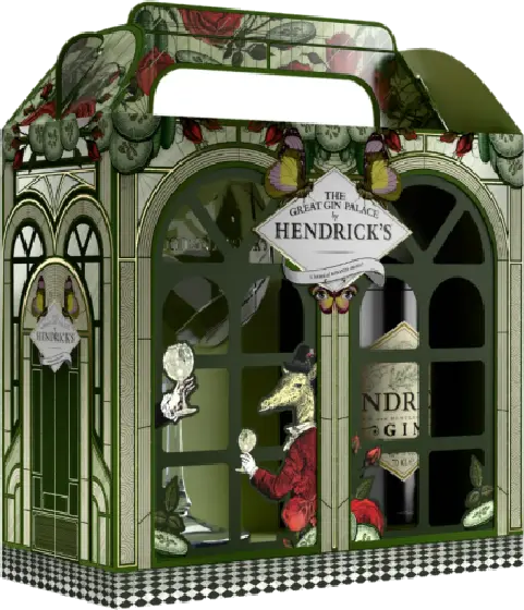 Een fles Hendrick’s, uit het schap in de winkel in Bathmen