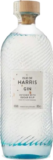 Een fles Isle of Harris, uit het schap in de winkel in Bathmen