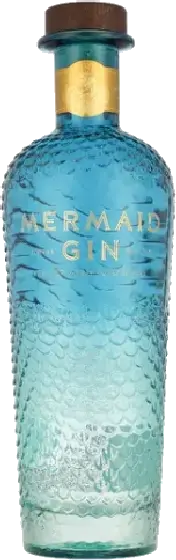 Een fles Mermaid, uit het schap in de winkel in Bathmen