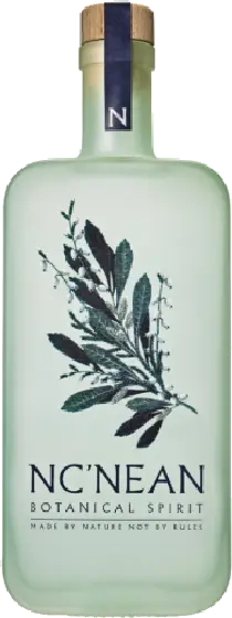 Een fles Nc'nean, uit het schap in de winkel in Bathmen