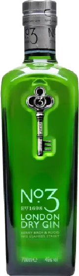 Een fles No.3, uit het schap in de winkel in Bathmen