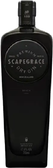 Een fles Scapegrace, uit het schap in de winkel in Bathmen