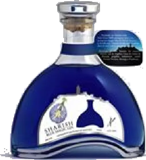 Een fles Sharish, uit het schap in de winkel in Bathmen