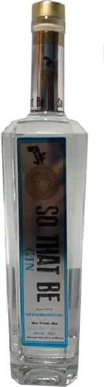 Een fles So That Be, uit het schap in de winkel in Bathmen